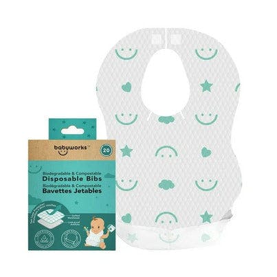 product image: Babyworks Biodegradable & Compostable Bibs