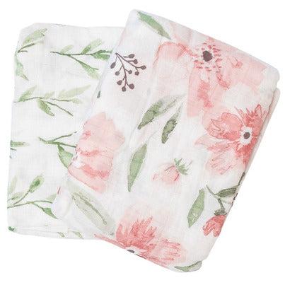 product image: Crane Baby Swaddle Wraps Parker Floral