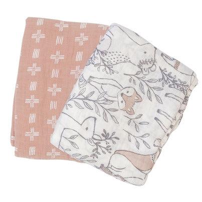 product image: Crane Baby Swaddle Wraps Ezra